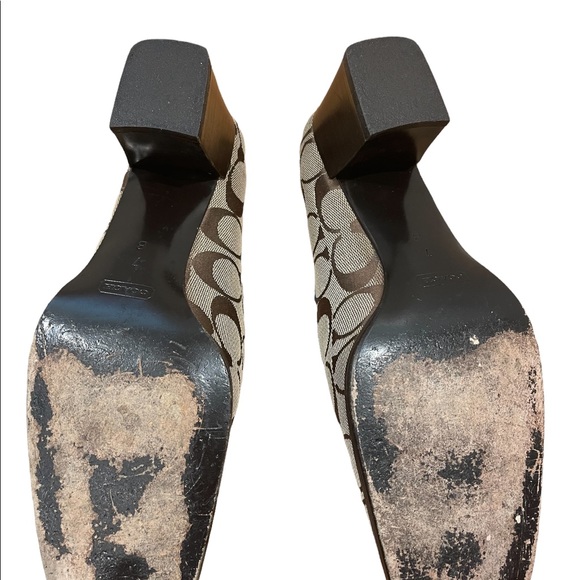 COACH Julia Signature Monogram Loafers - Picture 8 of 9